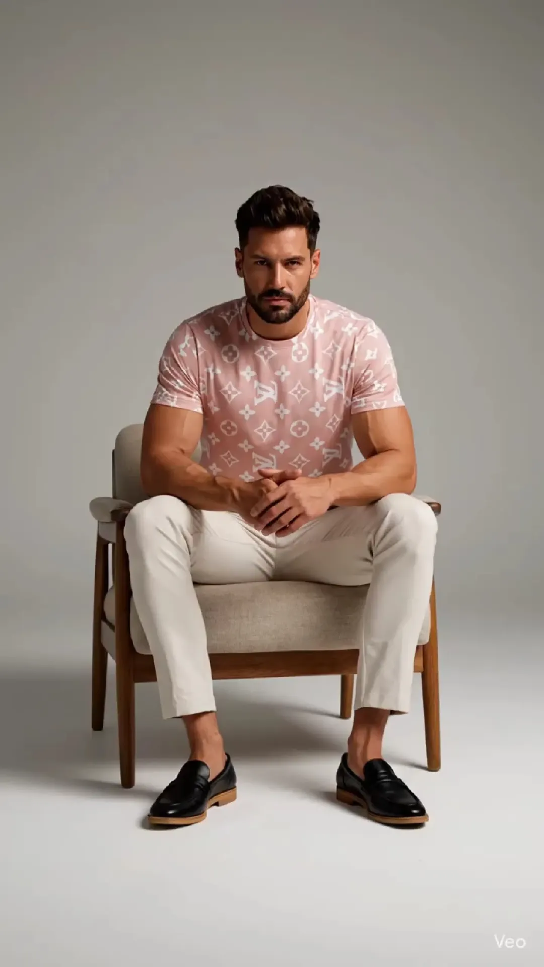 Catonic Poly Jacquard T-Shirt