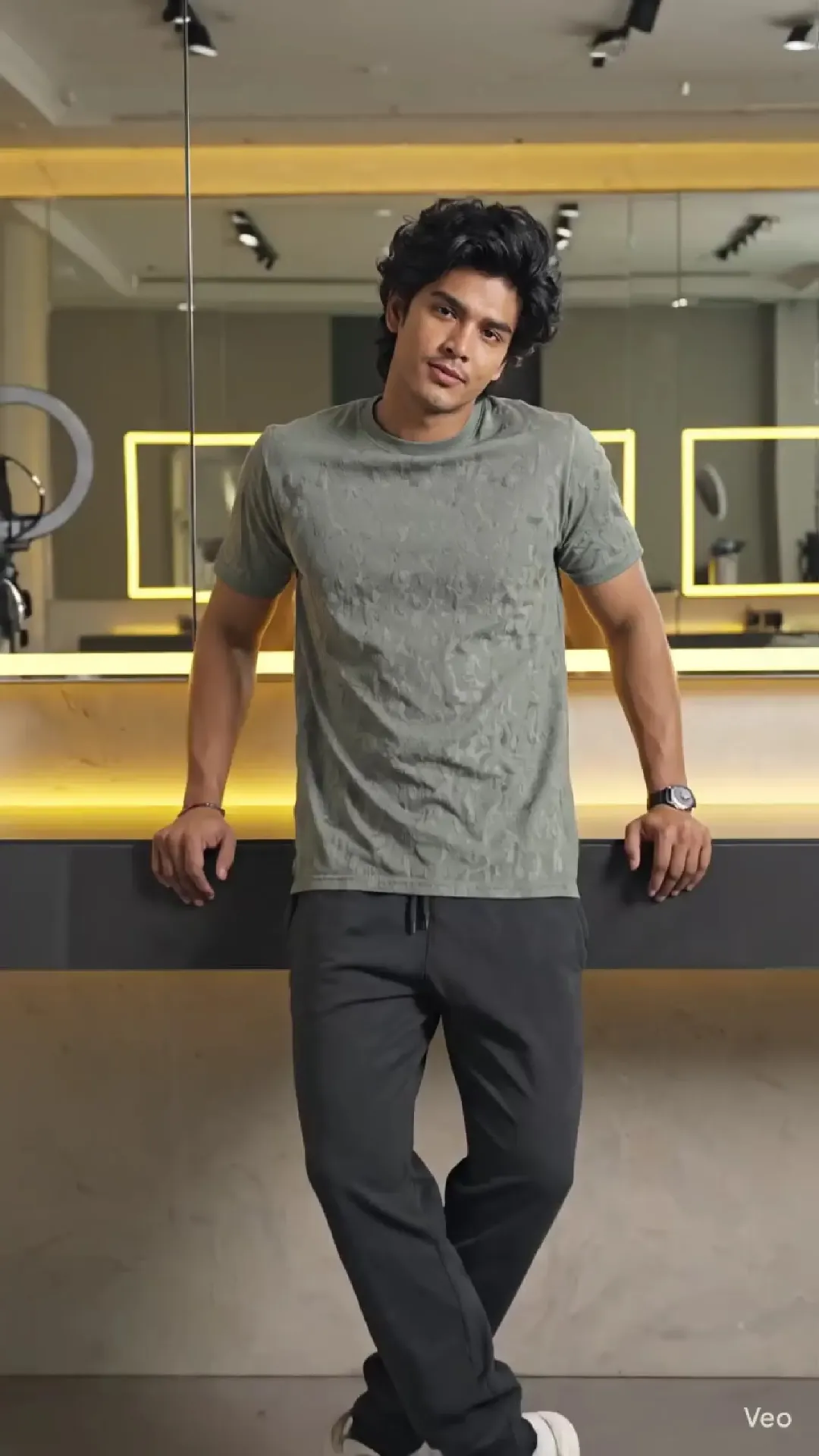 TERRY Jacquard T-shirt